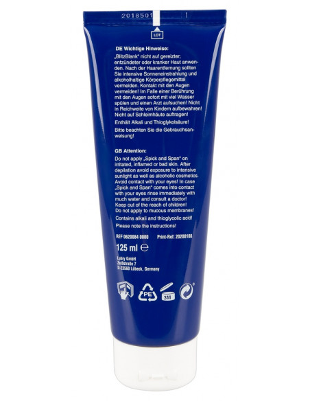 Depilatório Blitz Blank