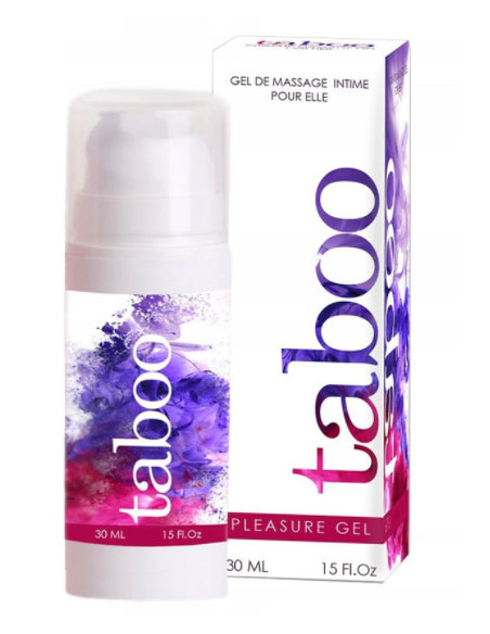 Taboo gel estimulante para mulher. Orgasmo.