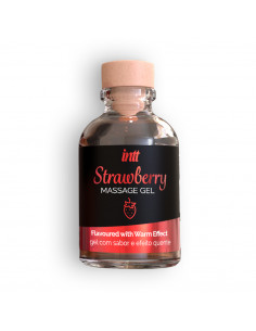 Gel INTT Massagem com sabor a Morango 30ml