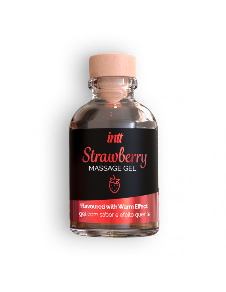 Gel INTT Massagem com sabor a Morango 30ml