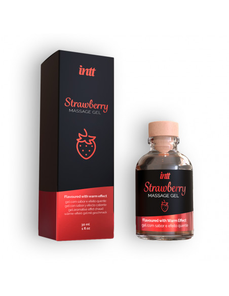 Gel INTT Massagem com sabor a Morango 30ml