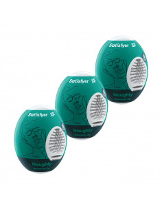 Satisfyer Masturbador Egg Naughty (pack de 3) 2