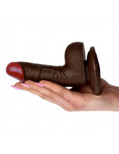 Dildo Realístico Sensations 5" Negro