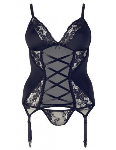 Body Cami com cinto de ligas e tanga XL