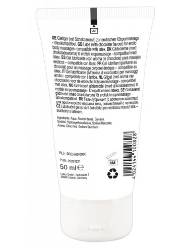 Gel Massagem Erótica Chocolate 50 ml