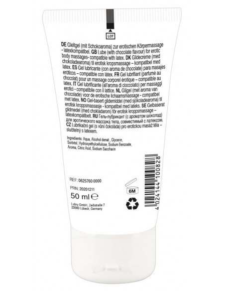 Gel Massagem Erótica Chocolate 50 ml