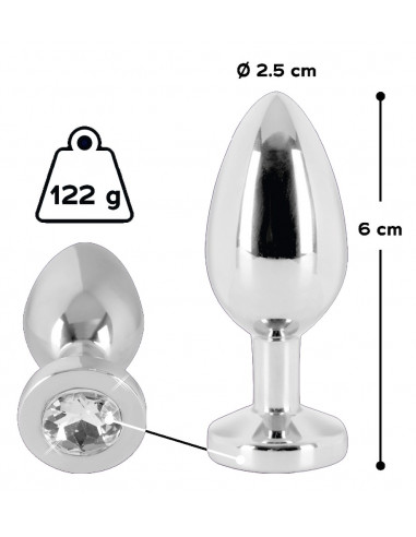 Plug anal metálico 122 gramas