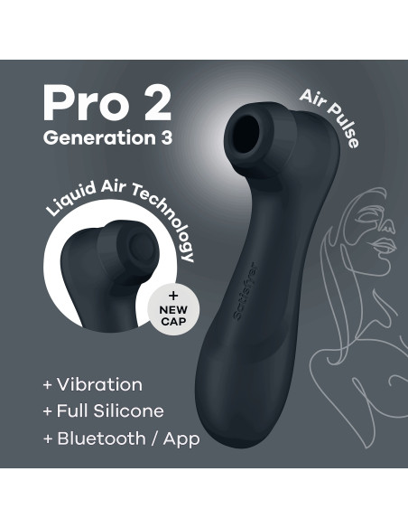 Satisfyer Pro 2 - Gen 3 Preto - Bluetooth