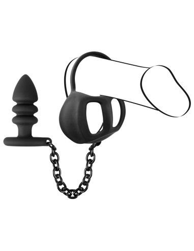 Ball Cage com Plug Anal