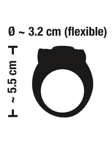 .Anel Pénis com Vibração Smile