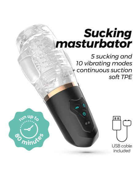 Masturbador Quasar com Sucção