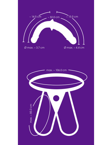 .StrapOn Duplo Macio