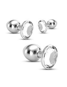 Treino Anal (3 Plugs - Pequeno, Médio e Grande)