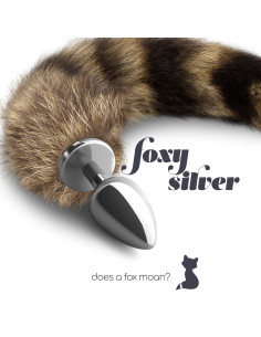 Plug Anal Metálico com Cauda de Raposa