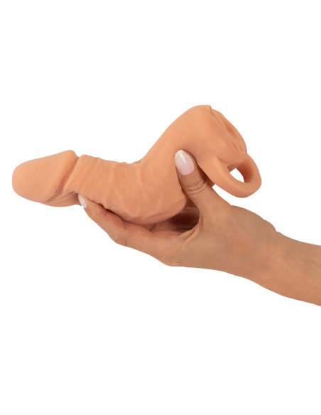 2 em 1 Extensão e Masturbador 18.5cm
