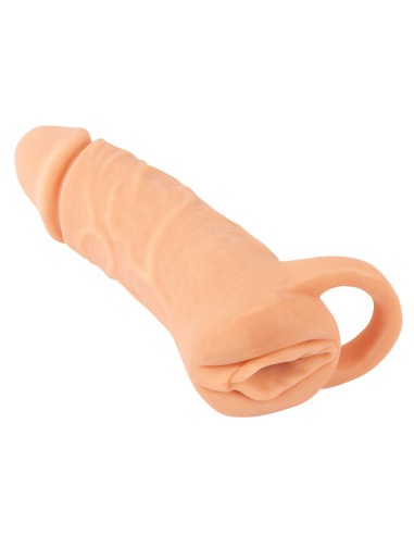 2 em 1 Extensão e Masturbador 18.5cm