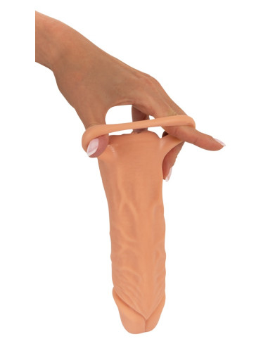 2 em 1 Extensão e Masturbador 18.5cm