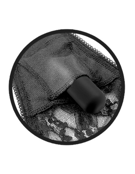 »Tanga com Vibrador, Controlo Remoto S-M