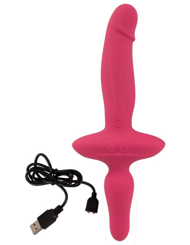 2 em 1 Vibrador + Plug Anal