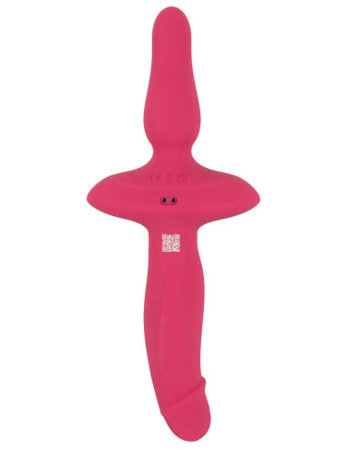 2 em 1 Vibrador + Plug Anal
