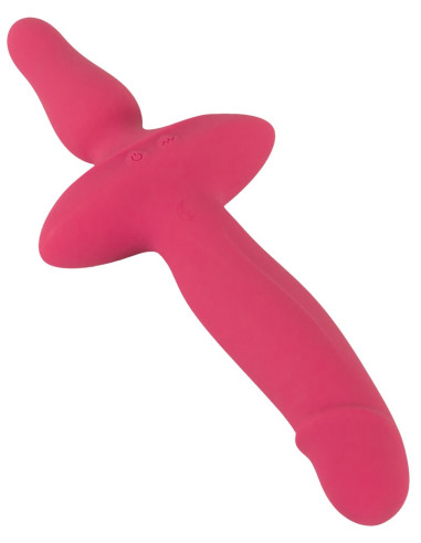 2 em 1 Vibrador + Plug Anal