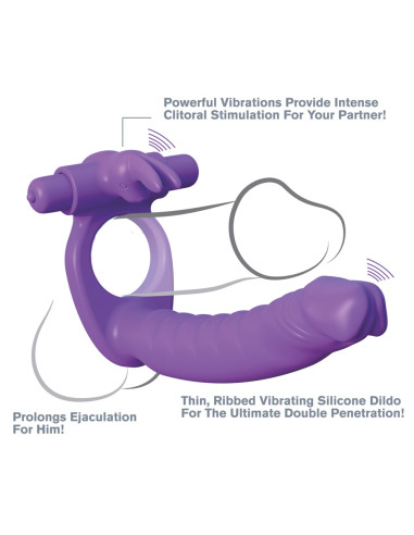 -Coelho Penetrador Duplo de Silicone