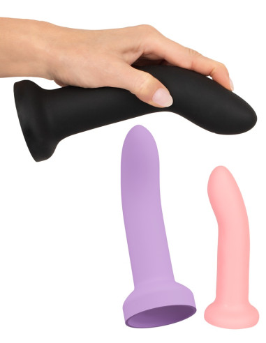 Strap-On Kit 3 Dildos Silicone