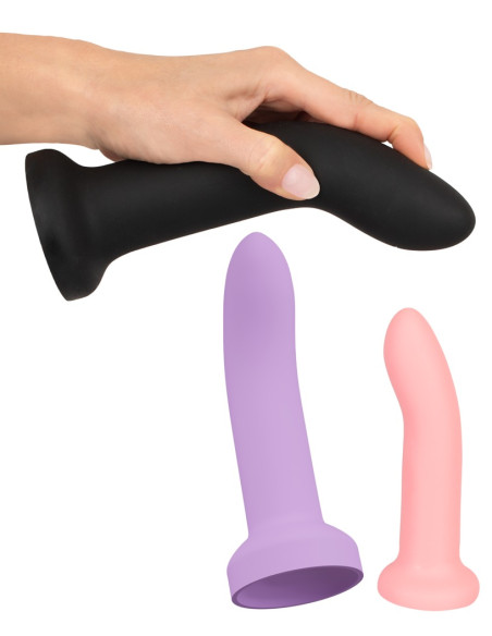 Strap-On Kit 3 Dildos Silicone