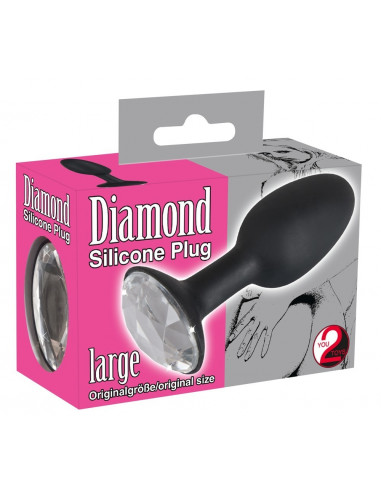 Plug Anal Diamond (Large)