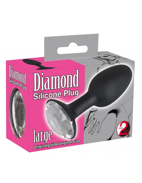 Plug Anal Diamond (Large)