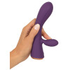 Vibrador tipo Rabbit, muito macio e confirtável de usar para a mulher com a vagina muito sensível.