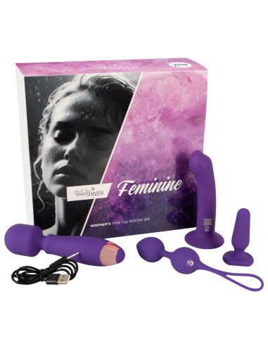 Kit para o prazer intimo da mulher. Brinquedos eróticos para ela.