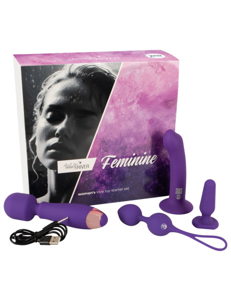 Kit para o prazer intimo da mulher. Brinquedos eróticos para ela.