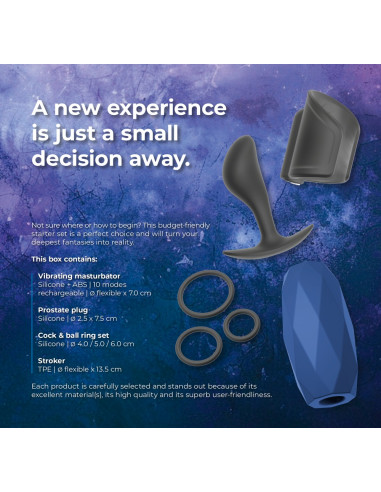 Kit de Brinquedos Eróticos Masculino Masculine💪