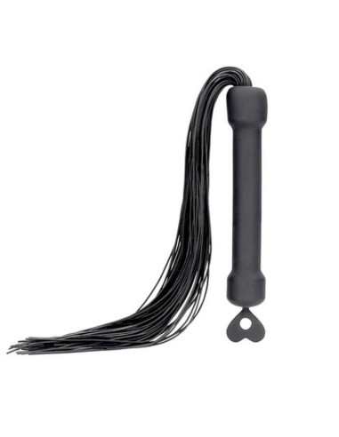 Chicote em Silicone Preto OUCH!