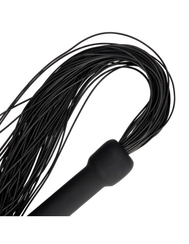 Chicote em Silicone Preto OUCH!