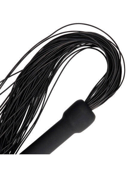 Chicote em Silicone Preto OUCH!