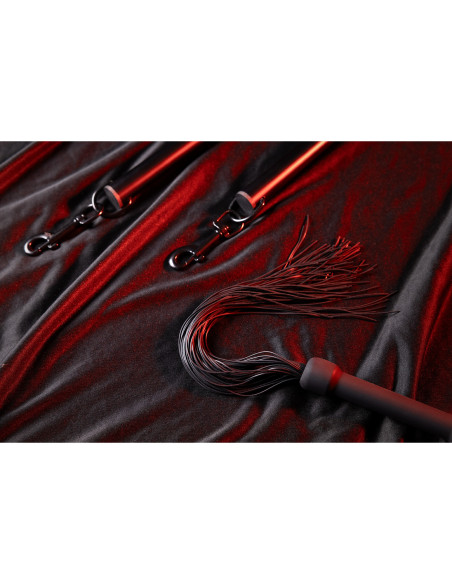 Chicote em Silicone Preto OUCH!