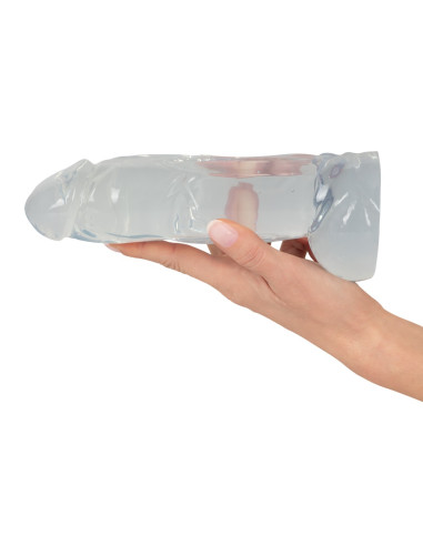 dildo bem grosso na mão de mulher