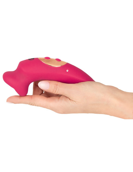Vibrador com Língua Rotativa – Estimulação Oral Realista e Precisa