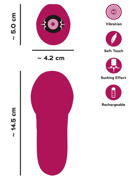 Vibrador com Língua Rotativa – Estimulação Oral Realista e Precisa