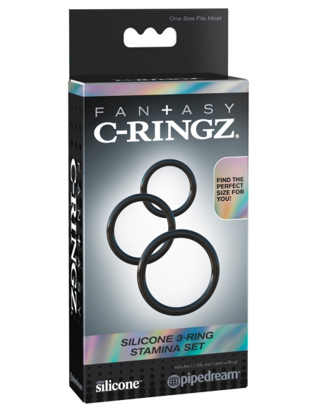 Silicone 3-Ring Stamina