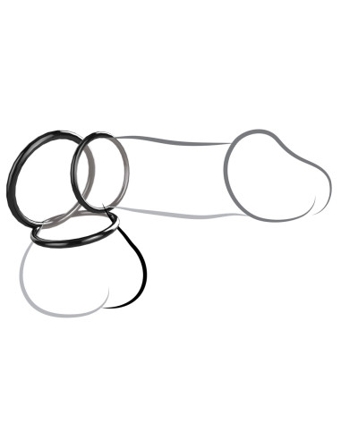 Silicone 3-Ring Stamina