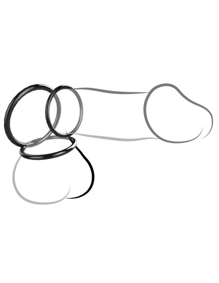 Silicone 3-Ring Stamina
