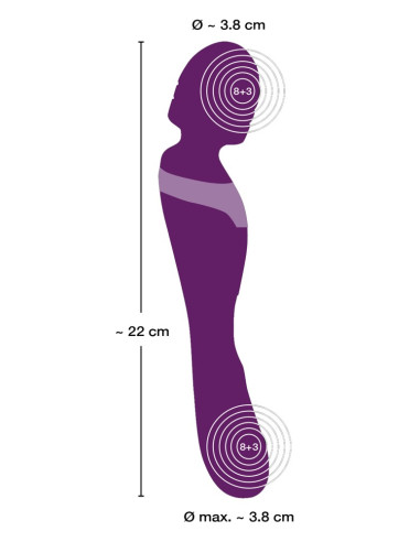 Duplo Estimulador Feminino Javida