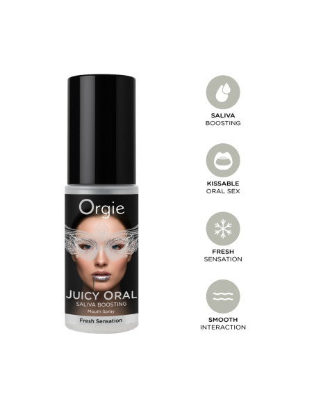 Spray Oral Juicy com Sabor a Menta 15 ml