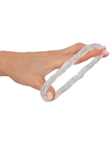 Anel para Pénis e Testículos em Silicone Flexível