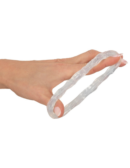 Anel para Pénis e Testículos em Silicone Flexível