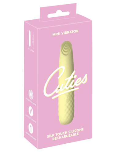 Mini Vibrador Cuties Clit Blaster Amarelo