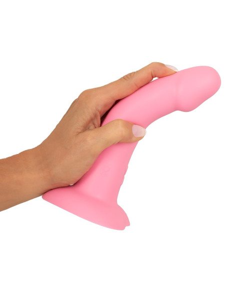 Heart Guy Pink Vibrador com Ventosa